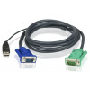 Aten 2L-5201U USB KVM Cable with 3-in-1 SPHD | 1.2m