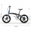 Lankeleisi Folding Bicycle Dimensions
